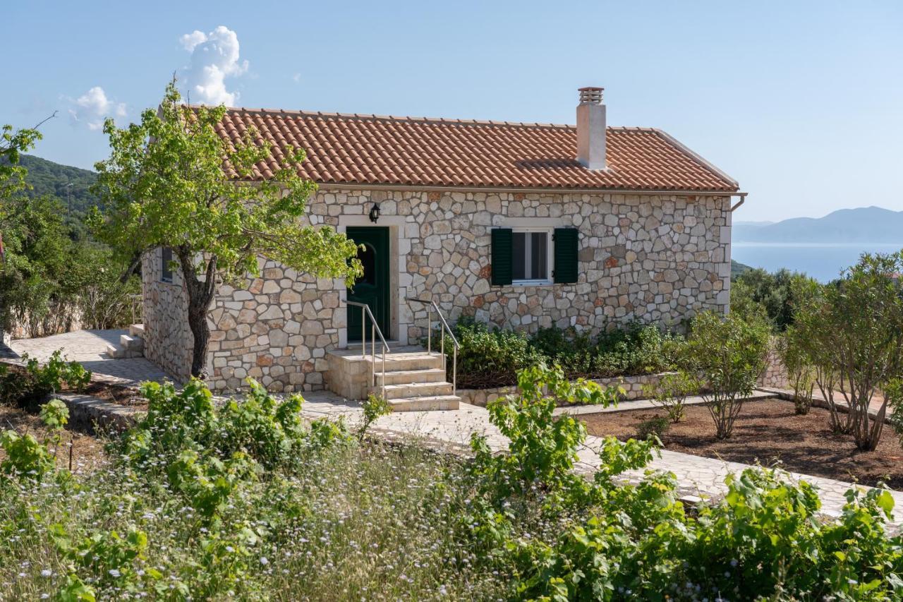 Stone Villa Eriphyle ,Private Witn Sunset View Fiskardo Buitenkant foto