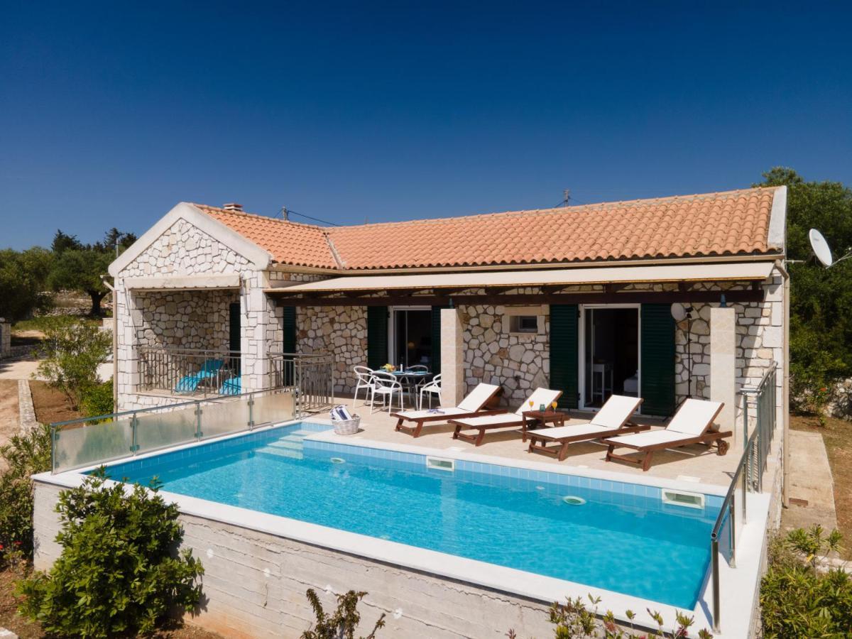 Stone Villa Eriphyle ,Private Witn Sunset View Fiskardo Buitenkant foto